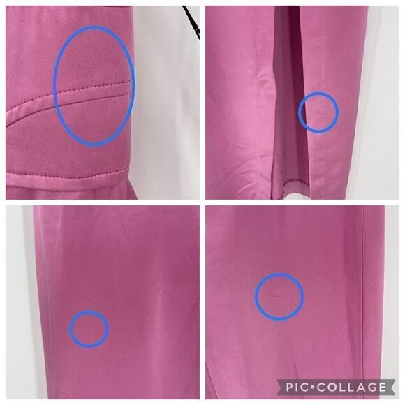 Jason Wu Sleeveless Corset Satin Slip Midi Dress Barbiecore Women Small Pink - Picture 6 of 8